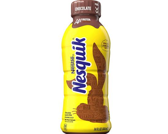 Order Nesquik Chocolate 14oz  food online from Moby Liquor store, Los Angeles on bringmethat.com