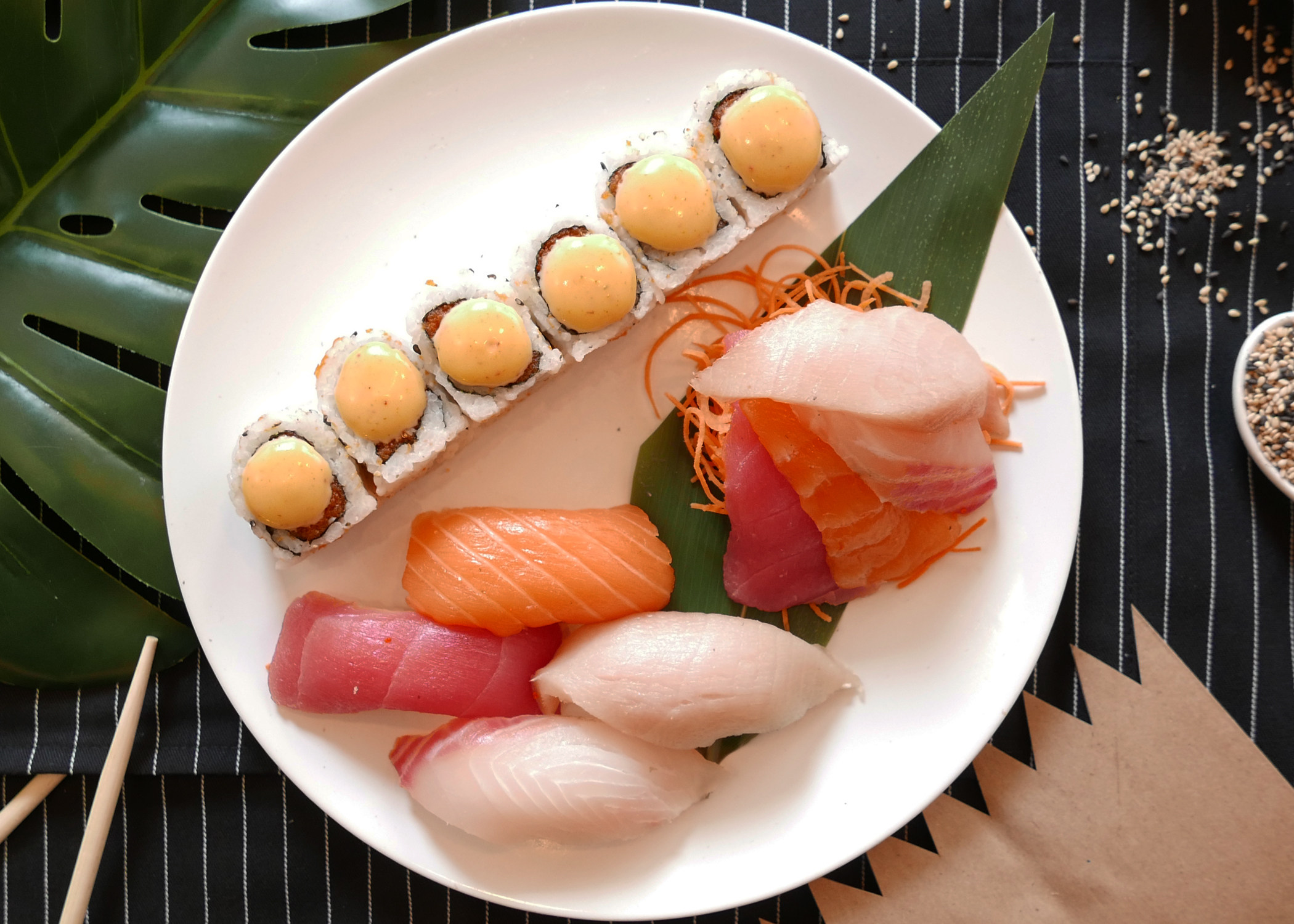 Order Sashimi and Sushi Combo food online from Shinju Sushi store, Chicago on bringmethat.com