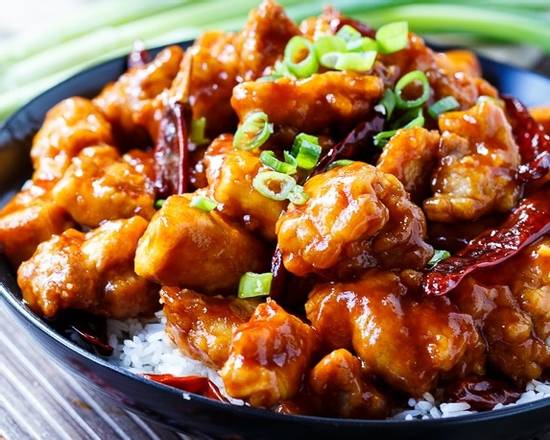 Order General Tso’s Chicken food online from Ichiban Golden Dragon store, South Bend on bringmethat.com