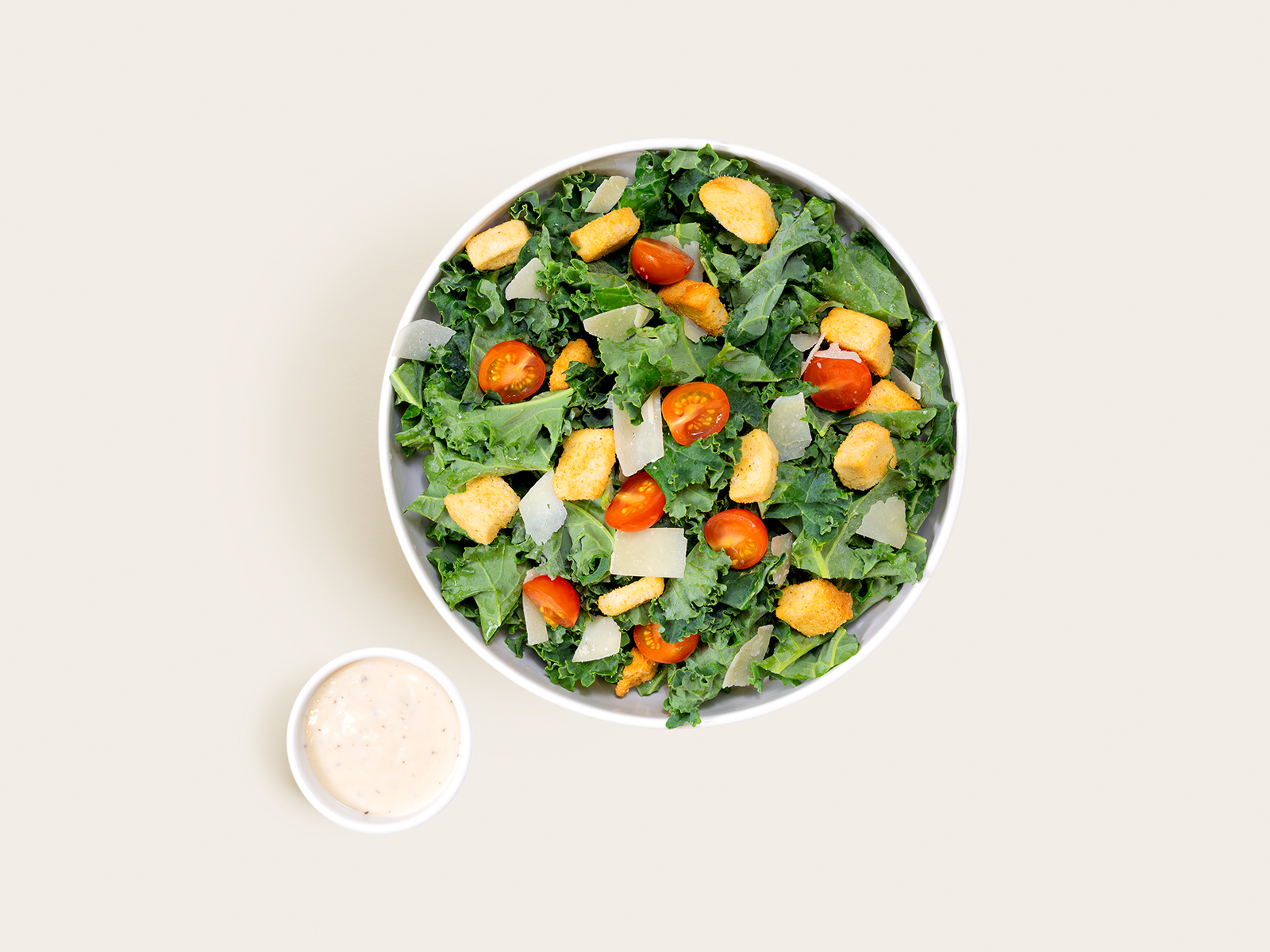 Order Spinach Caesar food online from Power Lunch store, New York on bringmethat.com