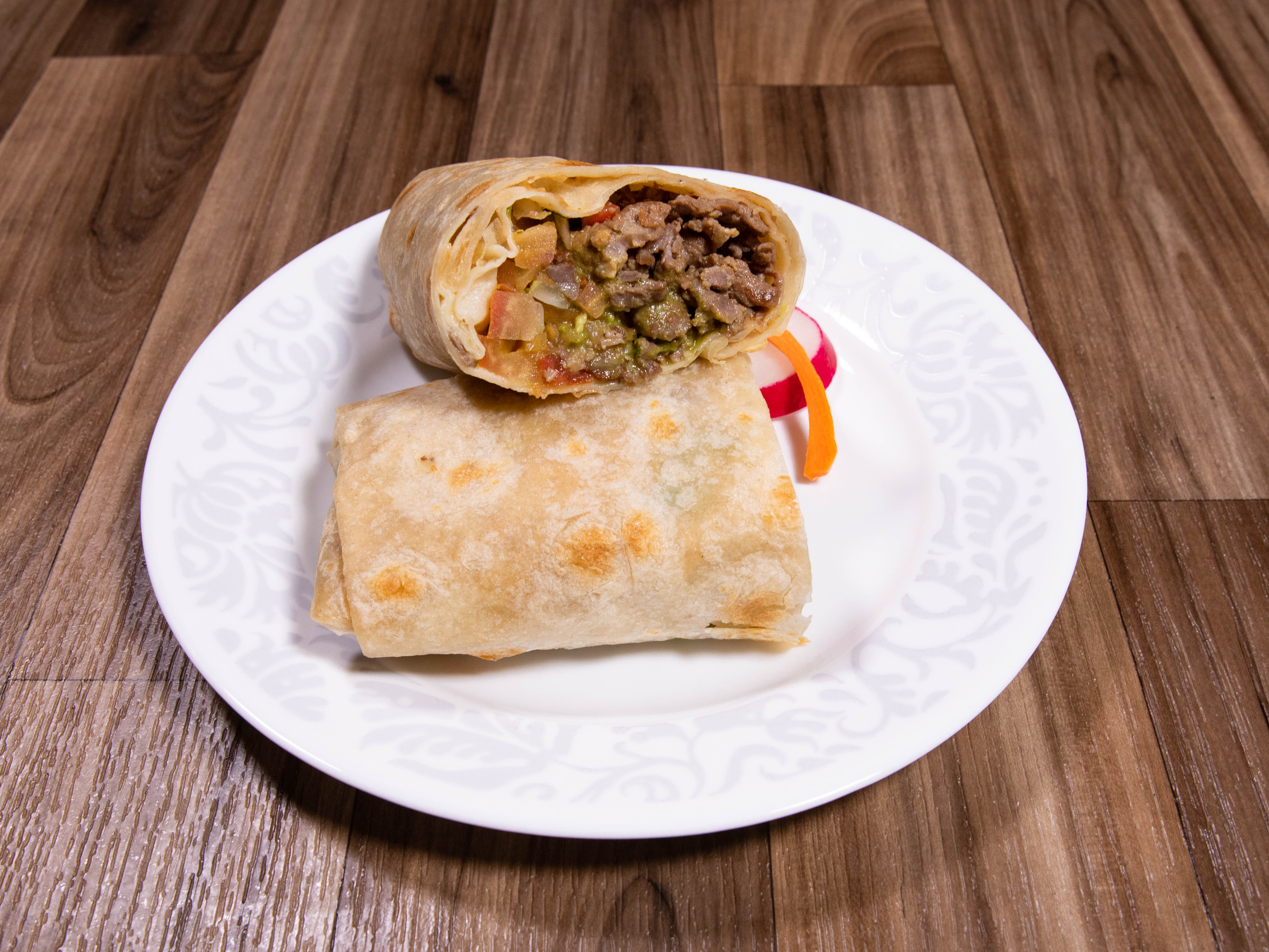 Order Carne Asada Burrito food online from Señor Taco store, Chandler on bringmethat.com