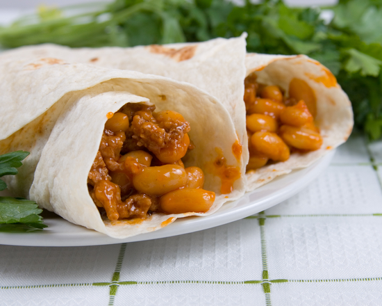 Order Kids Junior Bean and Cheese Burrito food online from Jay Breakfast Bar store, Tucson on bringmethat.com