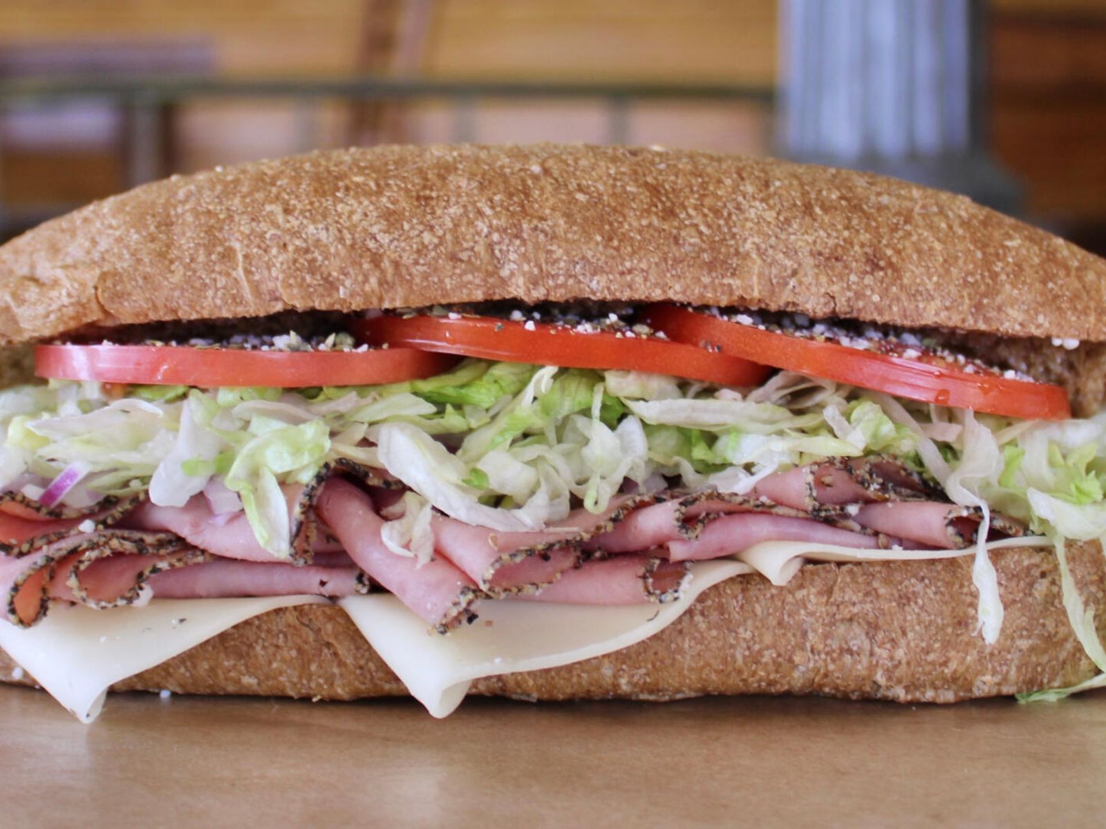 Order #3. Turkey Pastrami, Cheese food online from The Great Outdoors Sub Shop store, Fort Worth on bringmethat.com