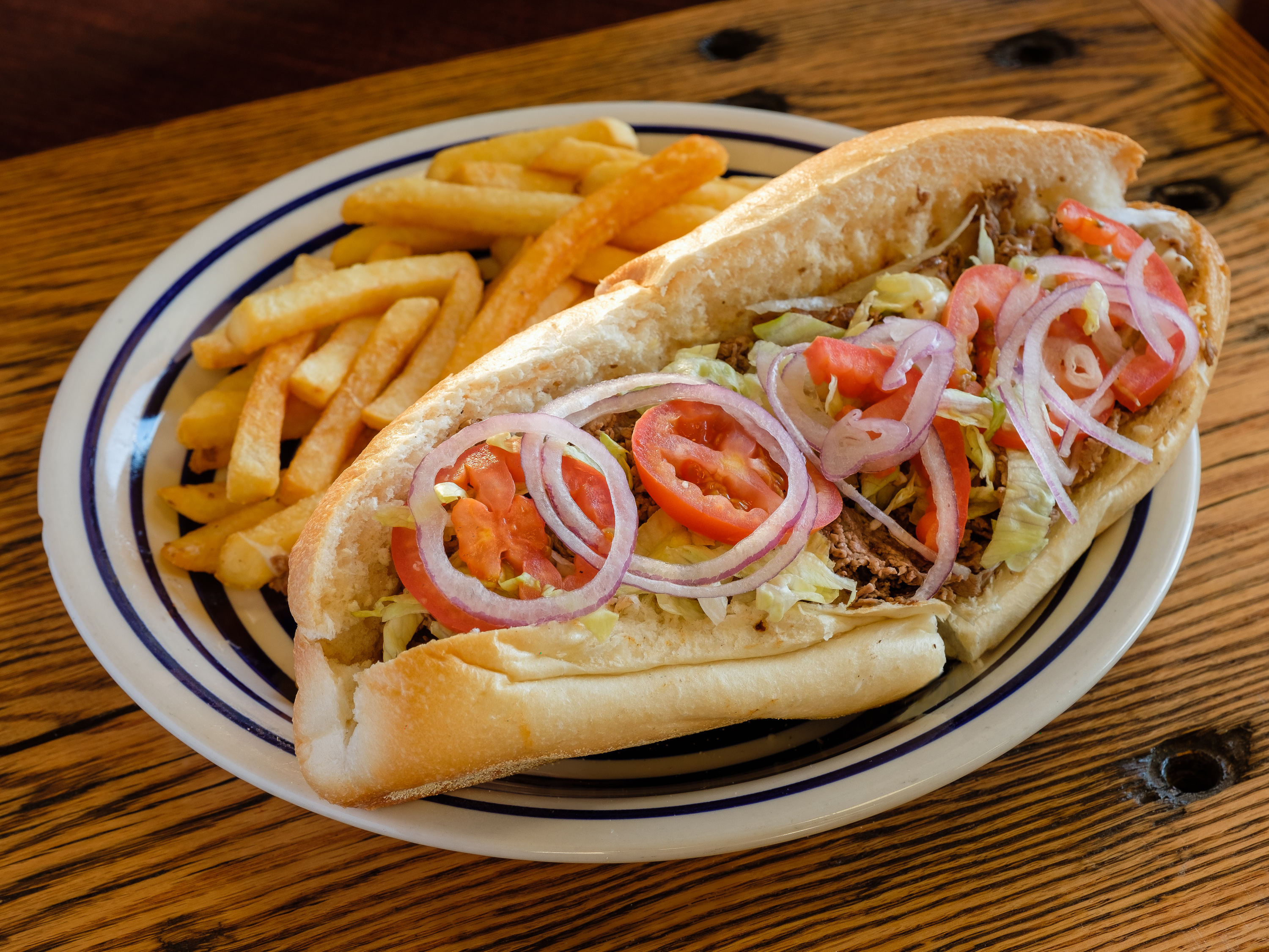 Order Cheesesteak Hoagie food online from Luciano's Pizza store, Bellmawr on bringmethat.com