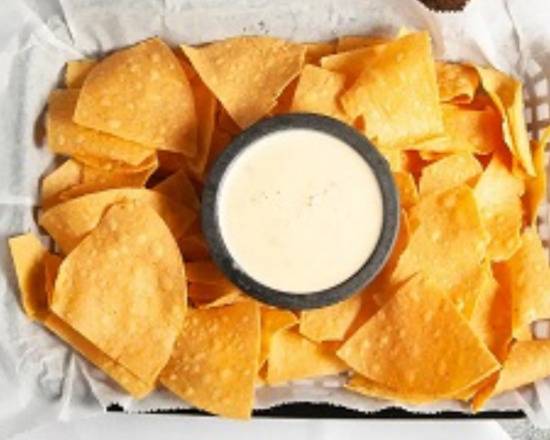 Order Queso Dip & Chips food online from Raging Burrito store, Decatur on bringmethat.com