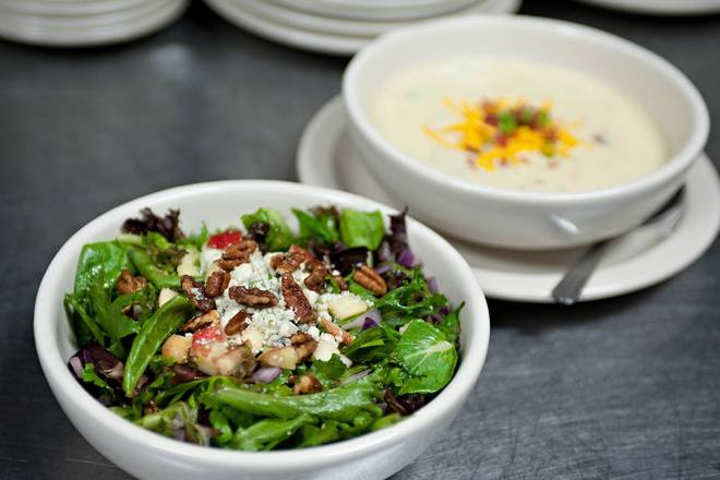 Order SOUP & SALAD COMBO food online from 54th Street Grill & Bar - store, San Antonio on bringmethat.com