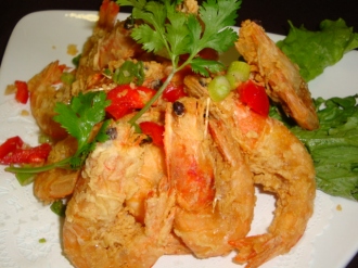 Order 97. Salted Shrimp food online from Nine & Nine Thai Kitchen store, Pasadena on bringmethat.com