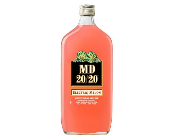 Order MD 20/20 Electric Melon, 750mL bottle (13% ABV) food online from Moby Liquor store, Los Angeles on bringmethat.com