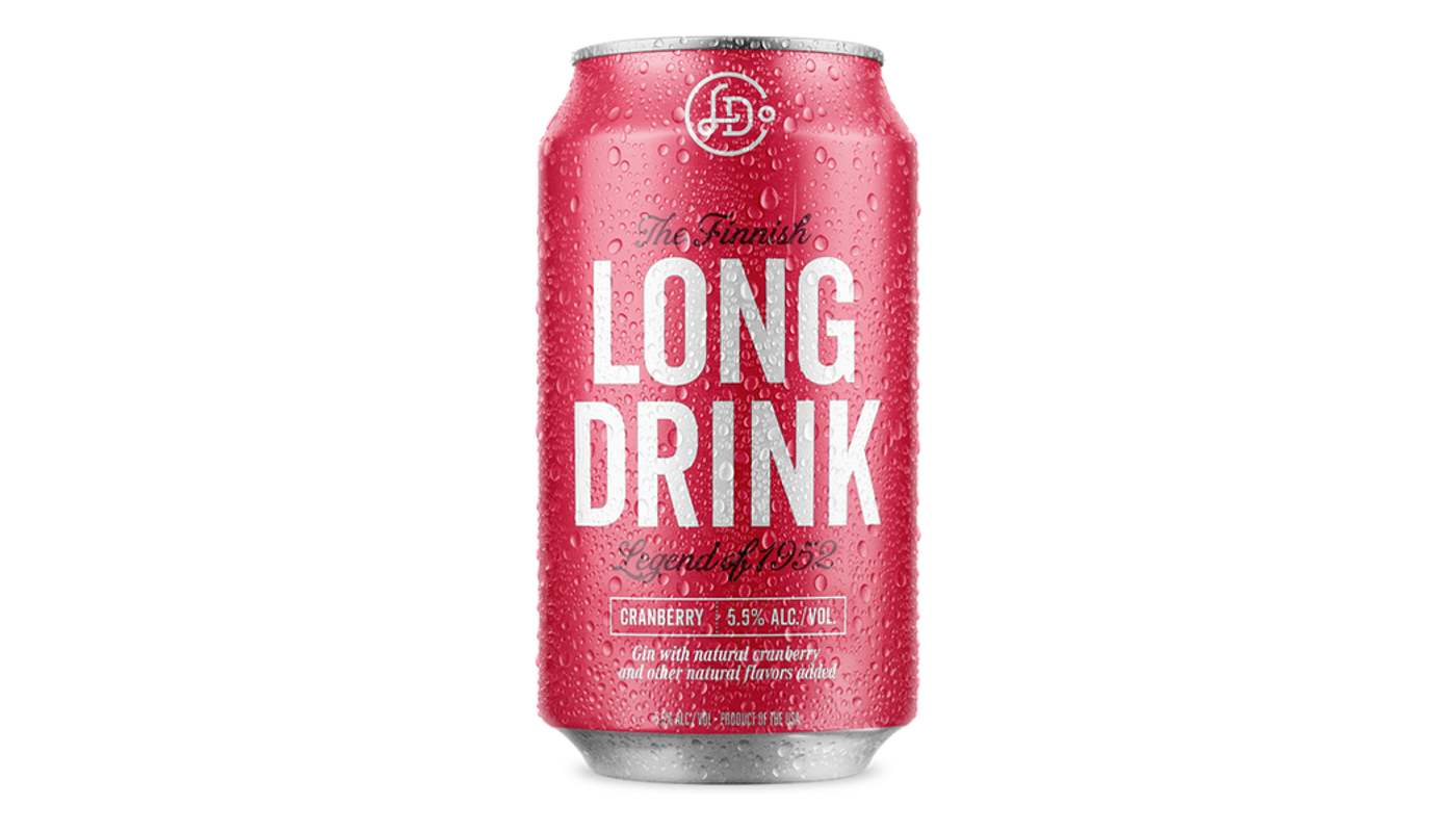 Order Long Drink Cranberry - Cranberry soda. Real Liquor 12 oz can food online from Spikes Bottle Shop store, Chico on bringmethat.com