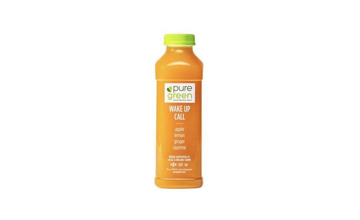 Order Wake Up Call, Cold Pressed Juice (Immune Booster) food online from Pure Green store, Chicago on bringmethat.com