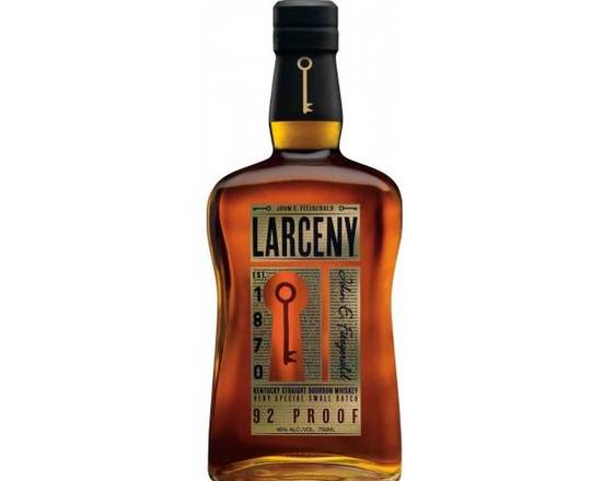 Order Larceny 750ml food online from House Of Wine store, New Rochelle on bringmethat.com