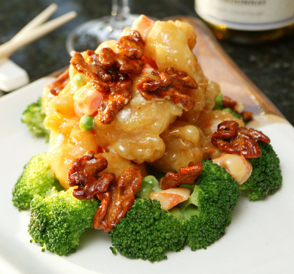 Order Shrimp and Walnut with Salad Sauce food online from Authentic Chinese store, San Antonio on bringmethat.com