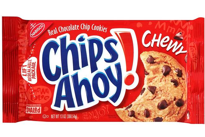 Order Chips Ahoy! Chocolate Chip Cookies Chewy (13 oz) food online from Kozanian Ranch Market store, Glendale on bringmethat.com