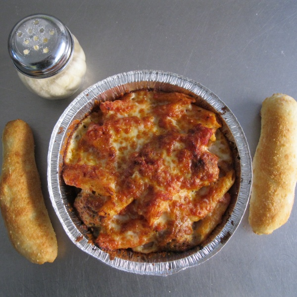 Order Baked Mostaccioli food online from Pisa Pizza store, Countryside on bringmethat.com
