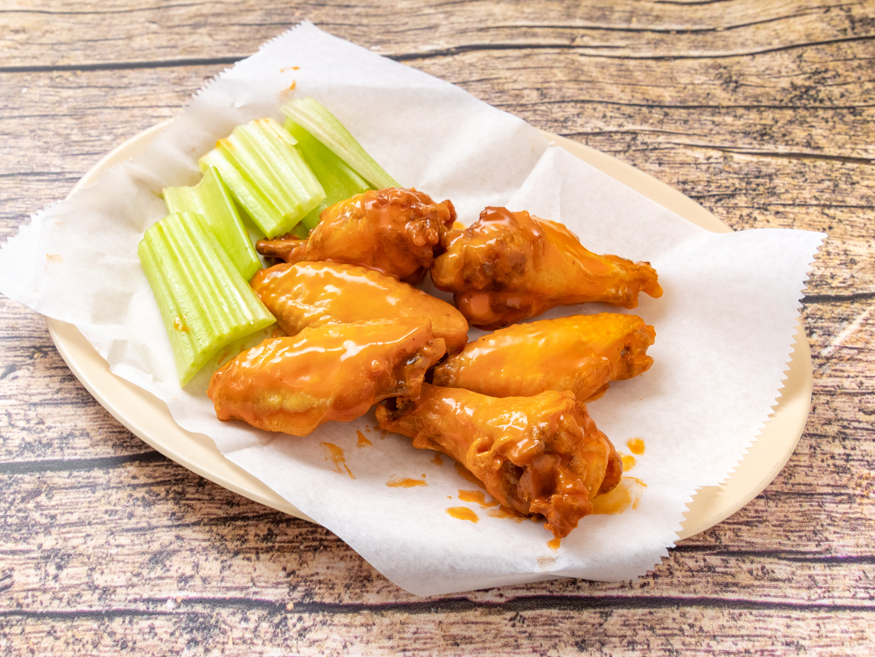 Order 5 Pieces Wing food online from Philly & Wraps store, Marietta on bringmethat.com