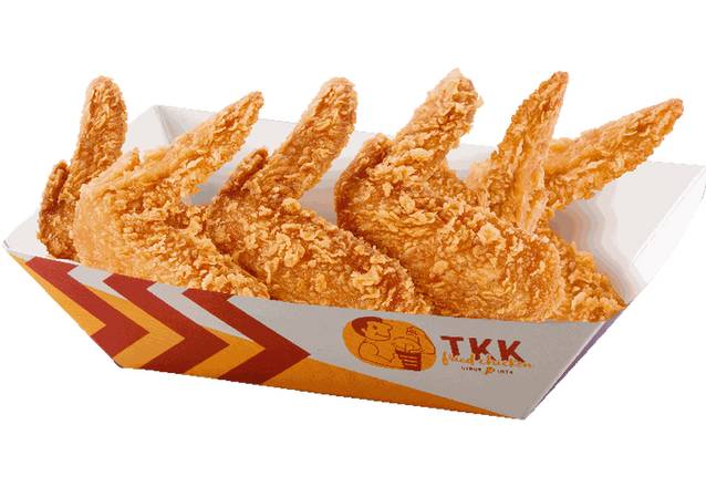 Order TKK Wings (6pc) food online from Kung Fu Tea & Tkk Fried Chicken store, Lexington on bringmethat.com