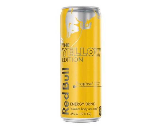 Order Red Bull Tropical (12 oz) food online from Urban Value Corner Store store, Dallas on bringmethat.com