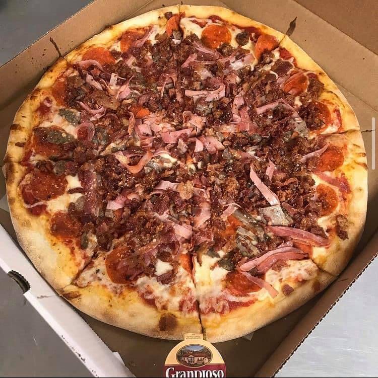 Order Meat Lovers Pizza - Small 10" food online from Anthony Jr. Strasburg store, Strasburg on bringmethat.com