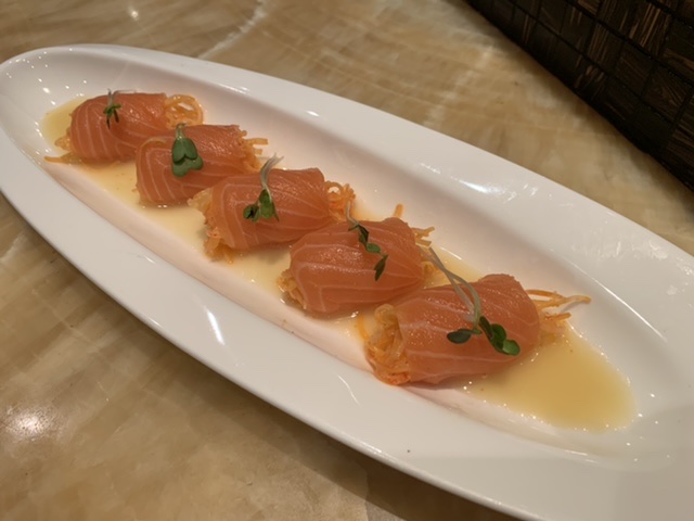 Order Golden Salmon food online from Bayridge sushi store, Brooklyn on bringmethat.com