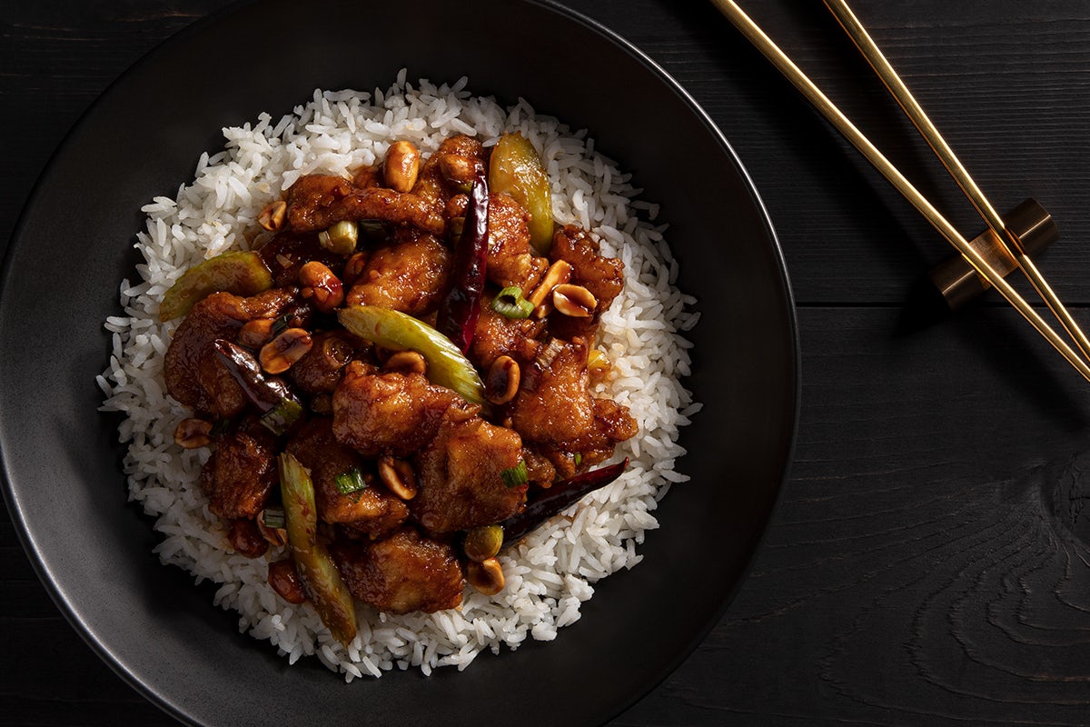 Order Kung Pao Chicken Bowl food online from P.F. Changs China Bistro store, Dublin on bringmethat.com