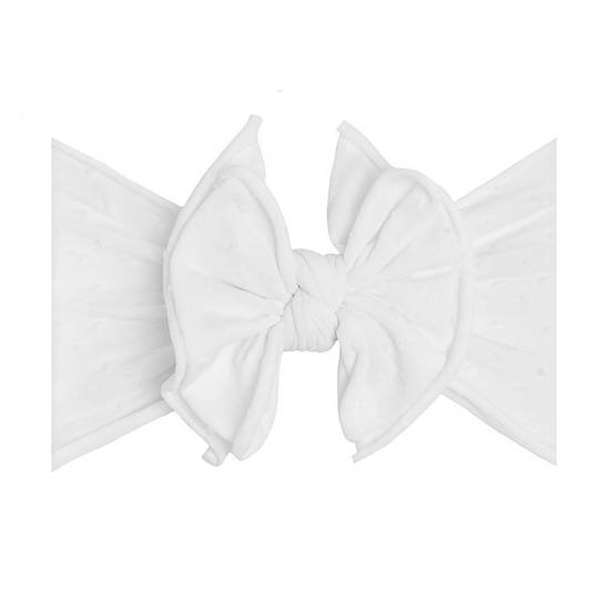 Order Baby Bling® Dot SHAB Headband in White food online from Bed Bath & Beyond store, Lancaster on bringmethat.com