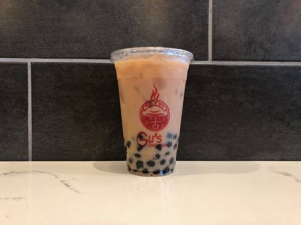 Order Black Milk Tea food online from Gu Dumplings store, Alpharetta on bringmethat.com