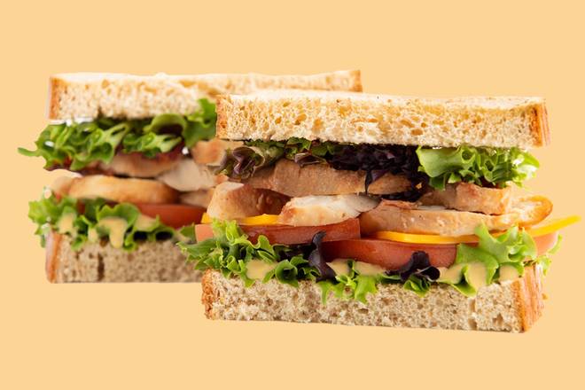 Order Turkey 'N Cheddar Sandwich food online from Saladworks store, Little Rock on bringmethat.com