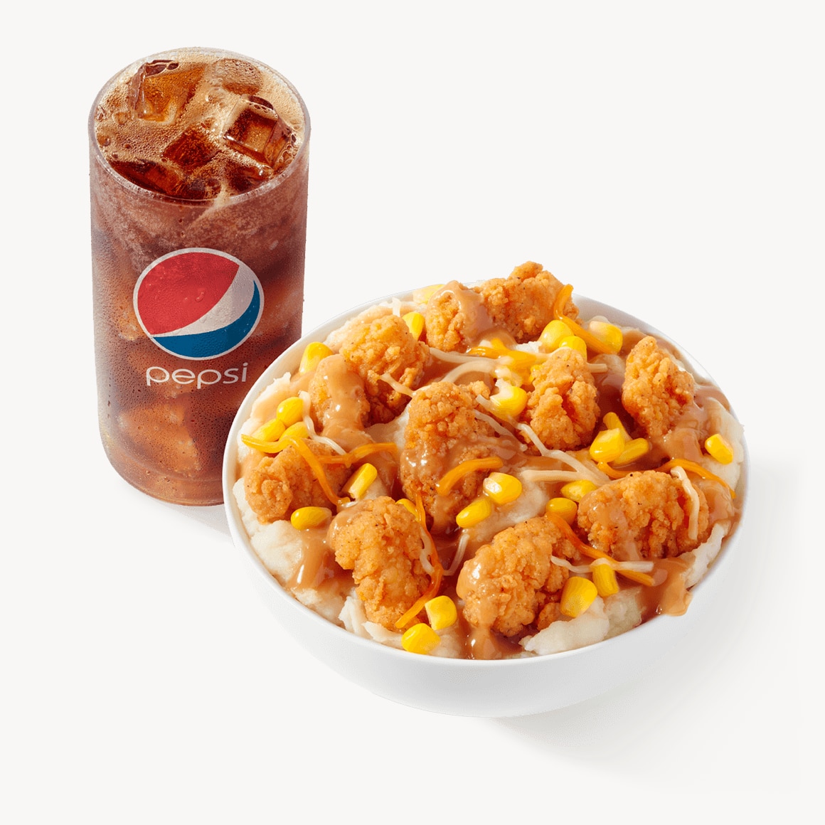 Order Famous Bowl Combo food online from KFC store, Akron on bringmethat.com