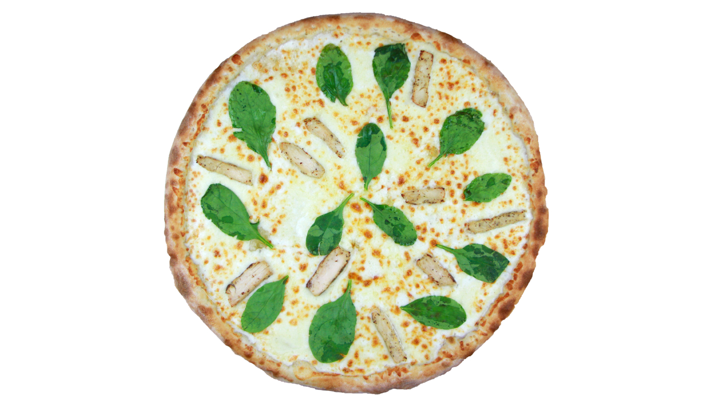 Order Chicken Alfredo Pizza food online from The Mad Cook Pizza store, Nashville on bringmethat.com
