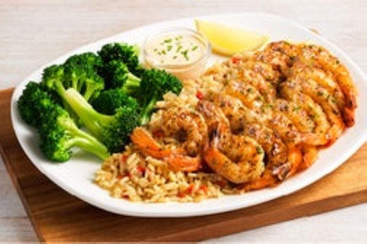 Order Grilled Shrimp On The Barbie food online from Outback Steakhouse store, Delray Beach on bringmethat.com