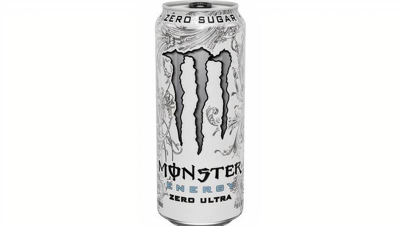 Order Monster Energy Zero Ultra Energy Drink - 16 oz food online from Mac On 4th store, Alton on bringmethat.com