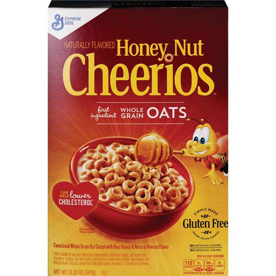 Order Cheerios Honey Nut Cereal, 12.25 OZ food online from Cvs store, SUNNYVALE on bringmethat.com