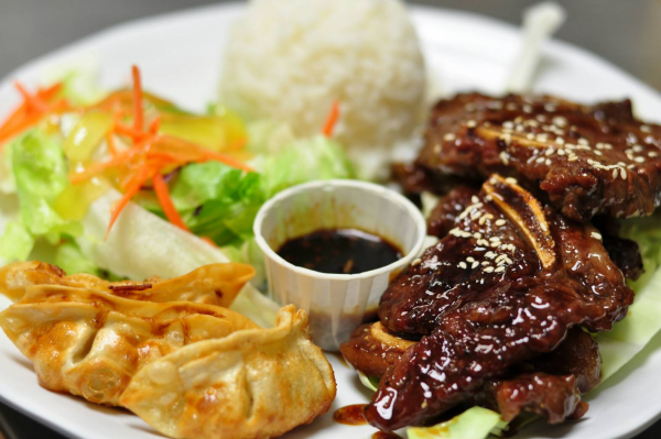 Order BBQ Beef Short Ribs food online from Thai Bbq & Combo store, Paso Robles on bringmethat.com