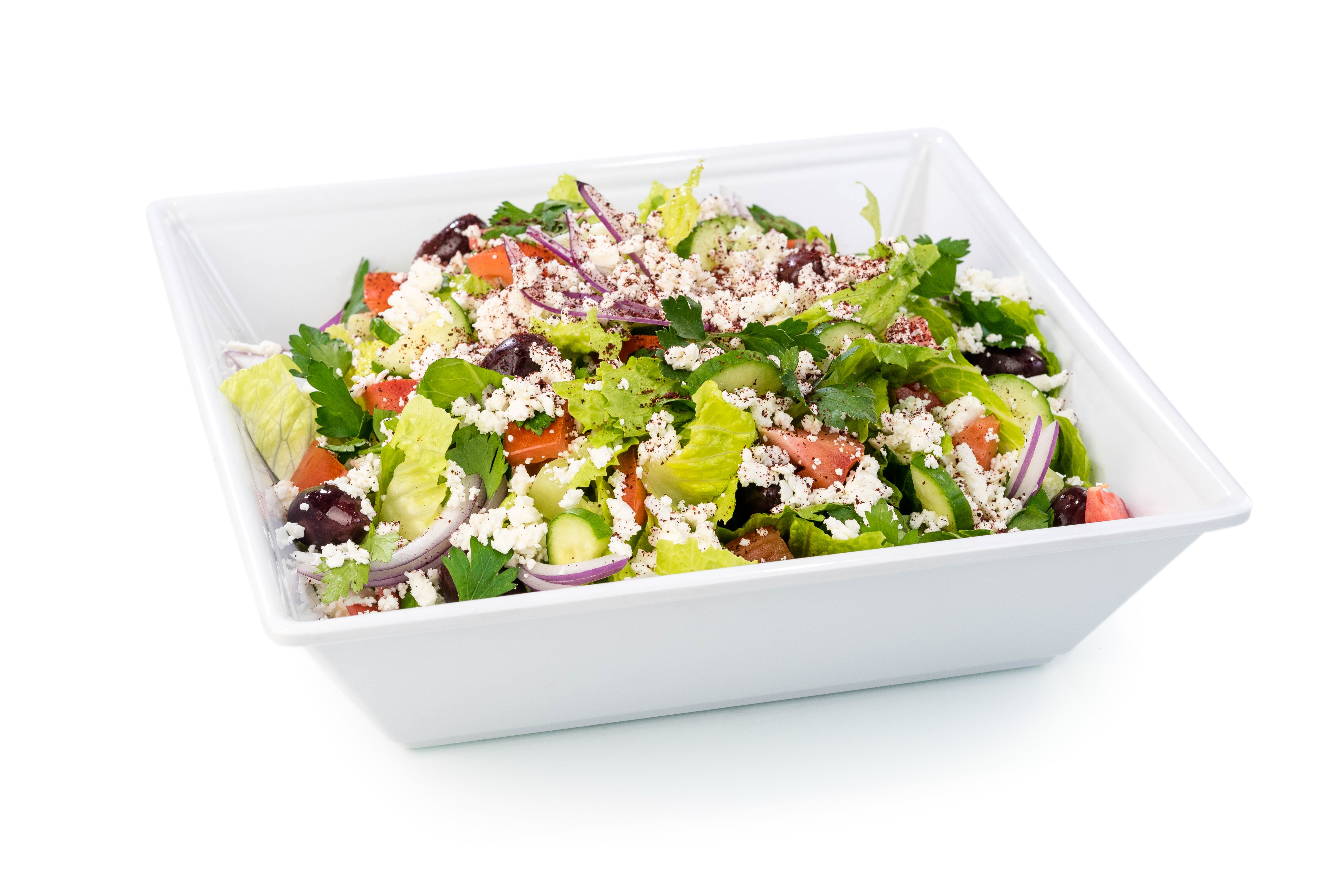 Order Greek Salad food online from Cafe Du Liban store, Los Angeles on bringmethat.com