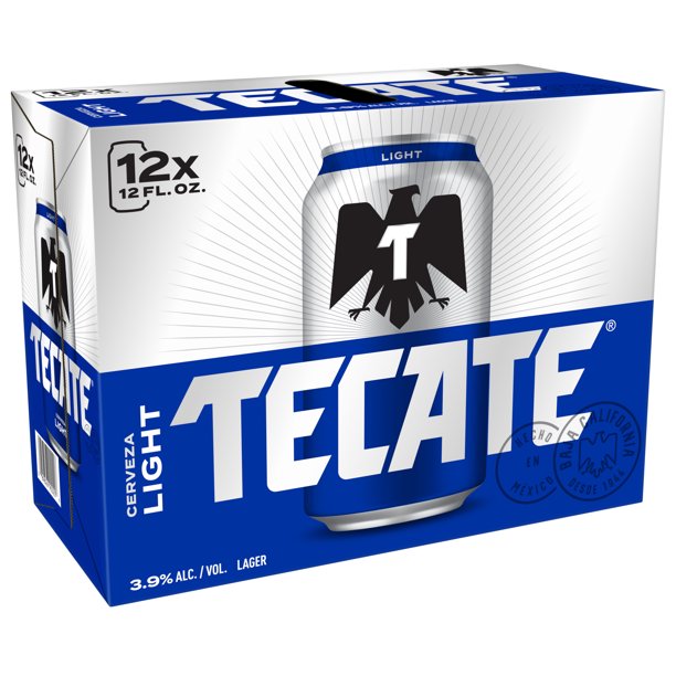 Order Tecate Light 12oz cans - 12 pack food online from Cactus Food Mart store, Scottsdale on bringmethat.com