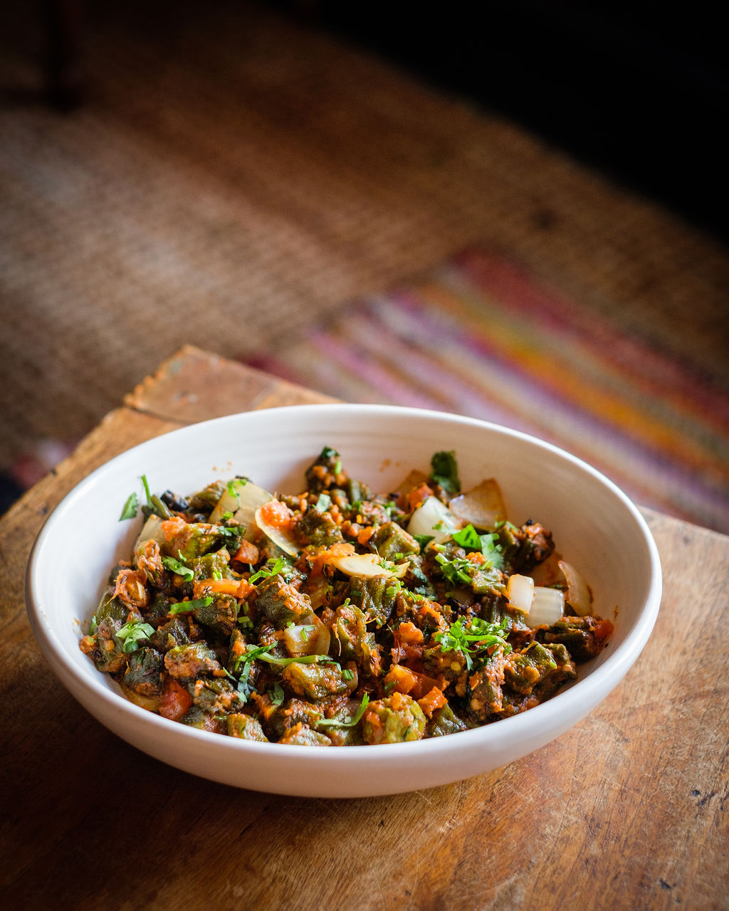 Order Bhindi Tarkari food online from Dancing Yak store, San Francisco on bringmethat.com