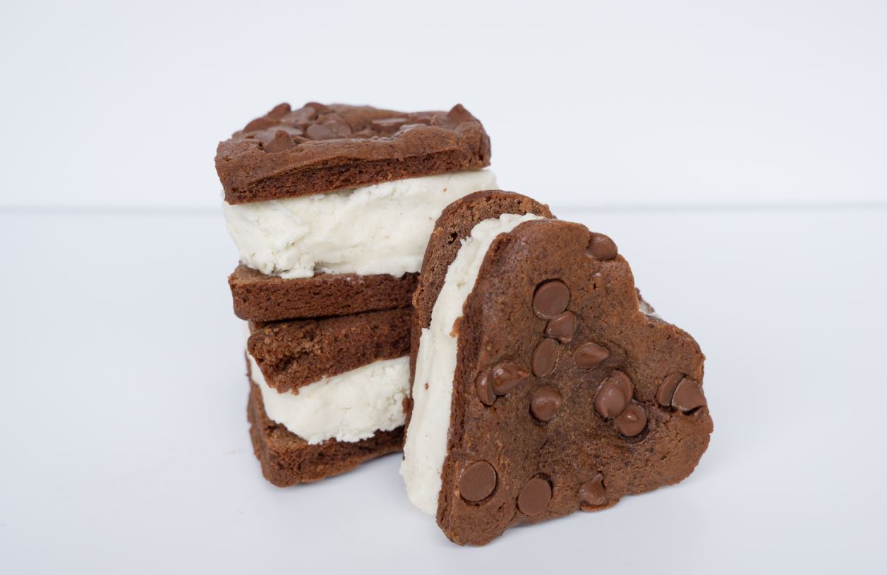 Order Brownie Ice Cream Sandwich food online from Luv Brownies @ Cupertino Farmers Market store, Cupertino on bringmethat.com