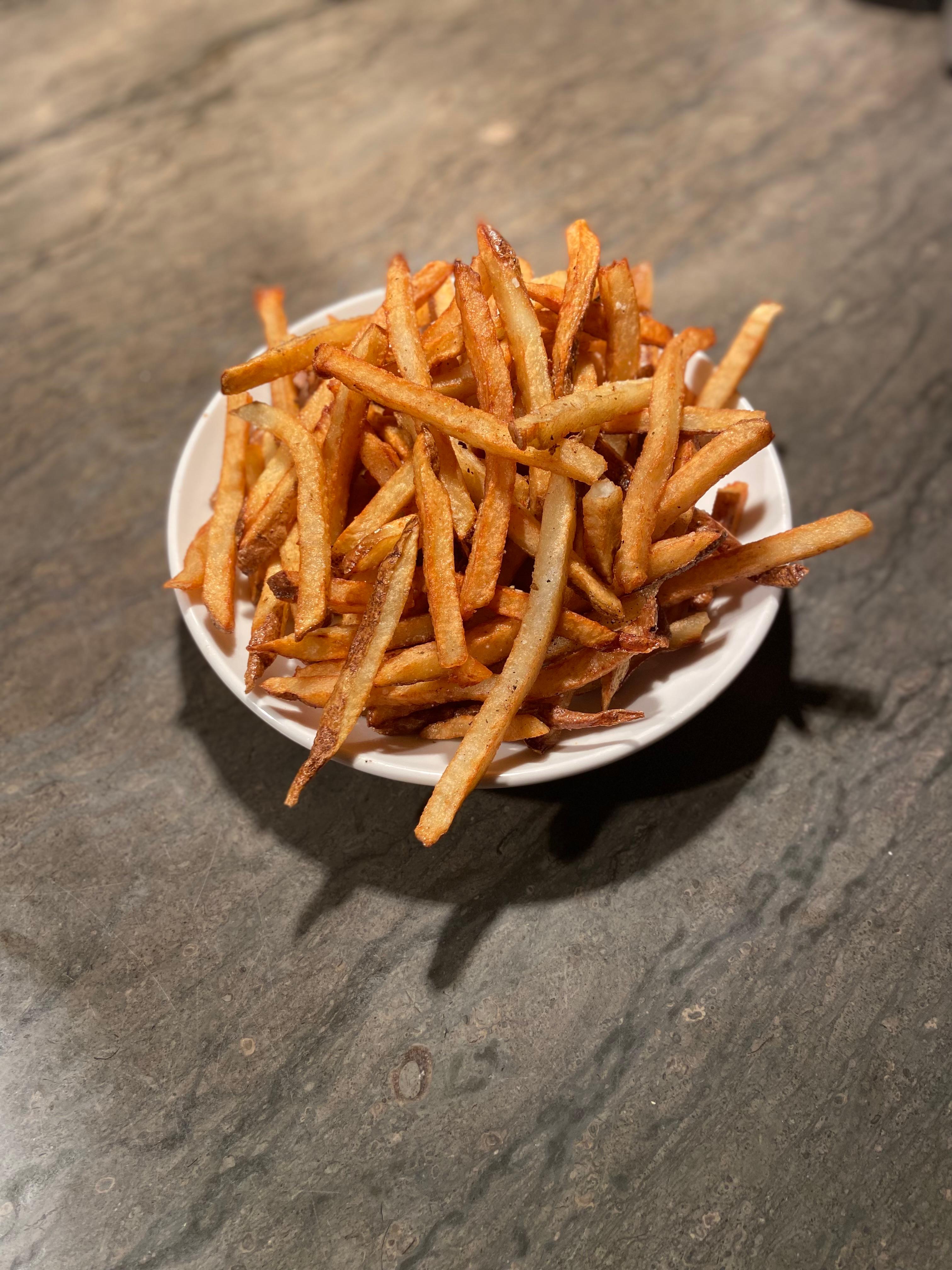 Order Pomme Frites food online from Rooster's Wood-Fired Kitchen -Uptown store, Charlotte on bringmethat.com