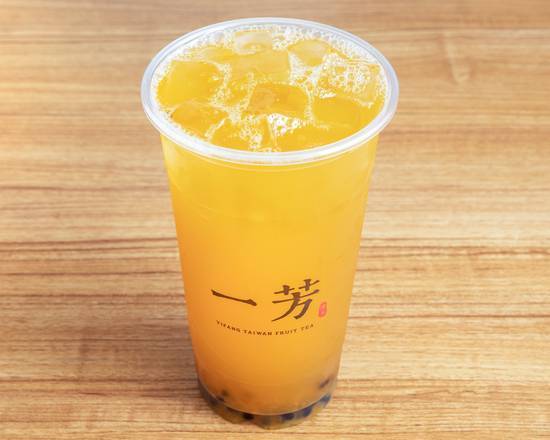Order Passion Fruit Green Tea 埔里百香綠 food online from Yifang Taiwanese Fruit Tea store, Seattle on bringmethat.com