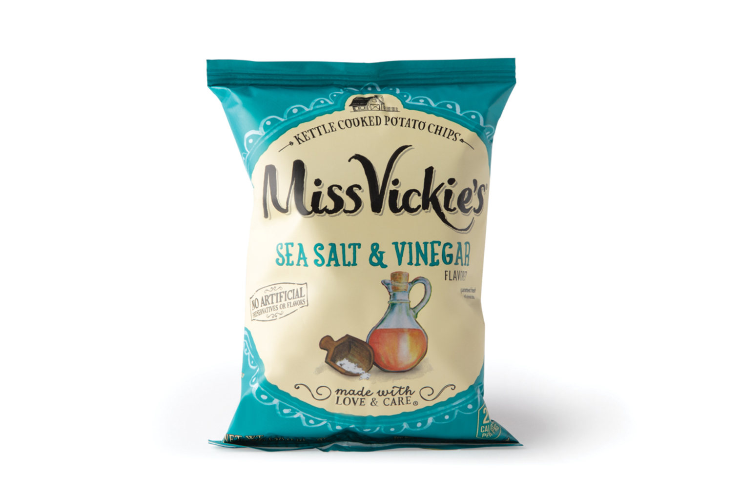 Order Miss Vickie's Sea Salt and Vinegar food online from Cafe Zupas store, Menomonee Falls on bringmethat.com