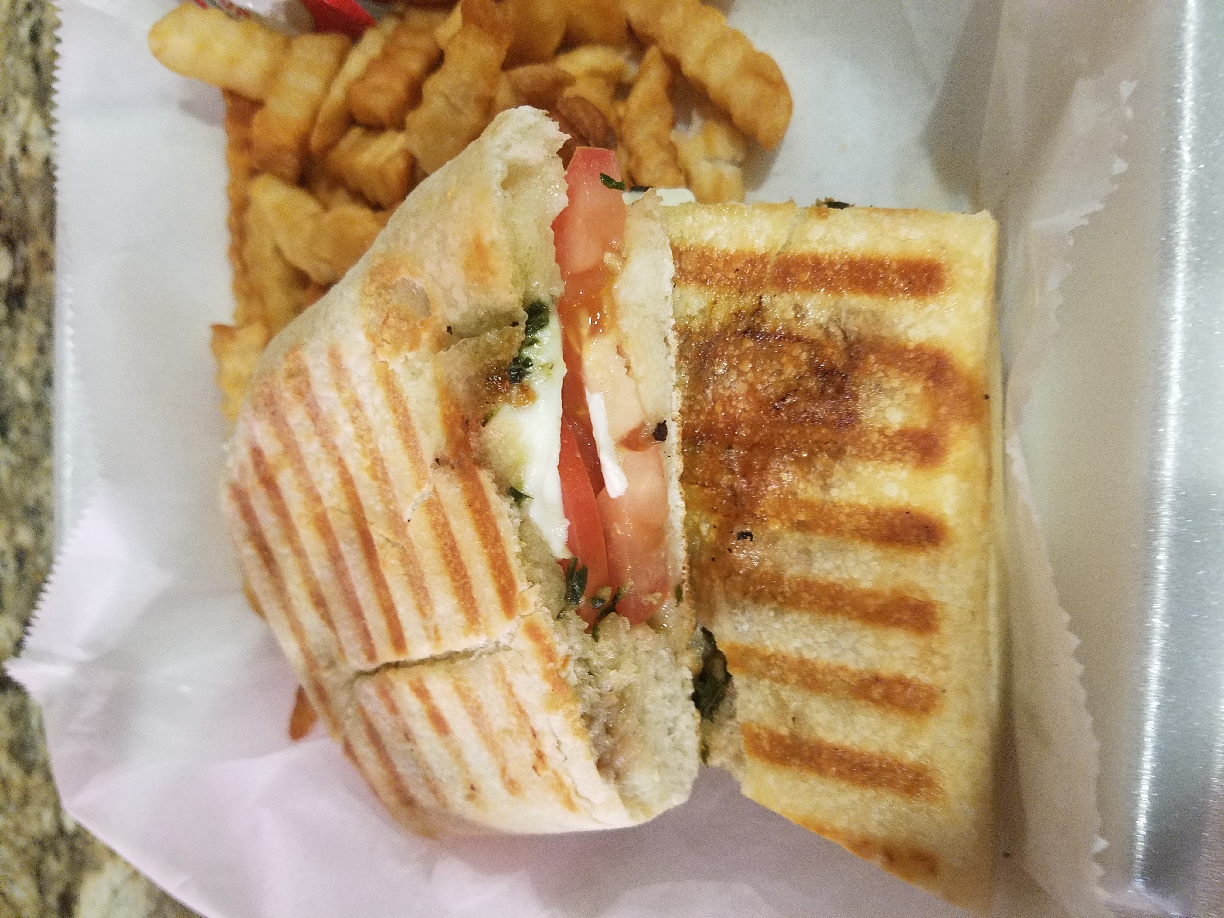 Order Caprese Panini food online from Our Place Pizza & Catering store, Edison on bringmethat.com