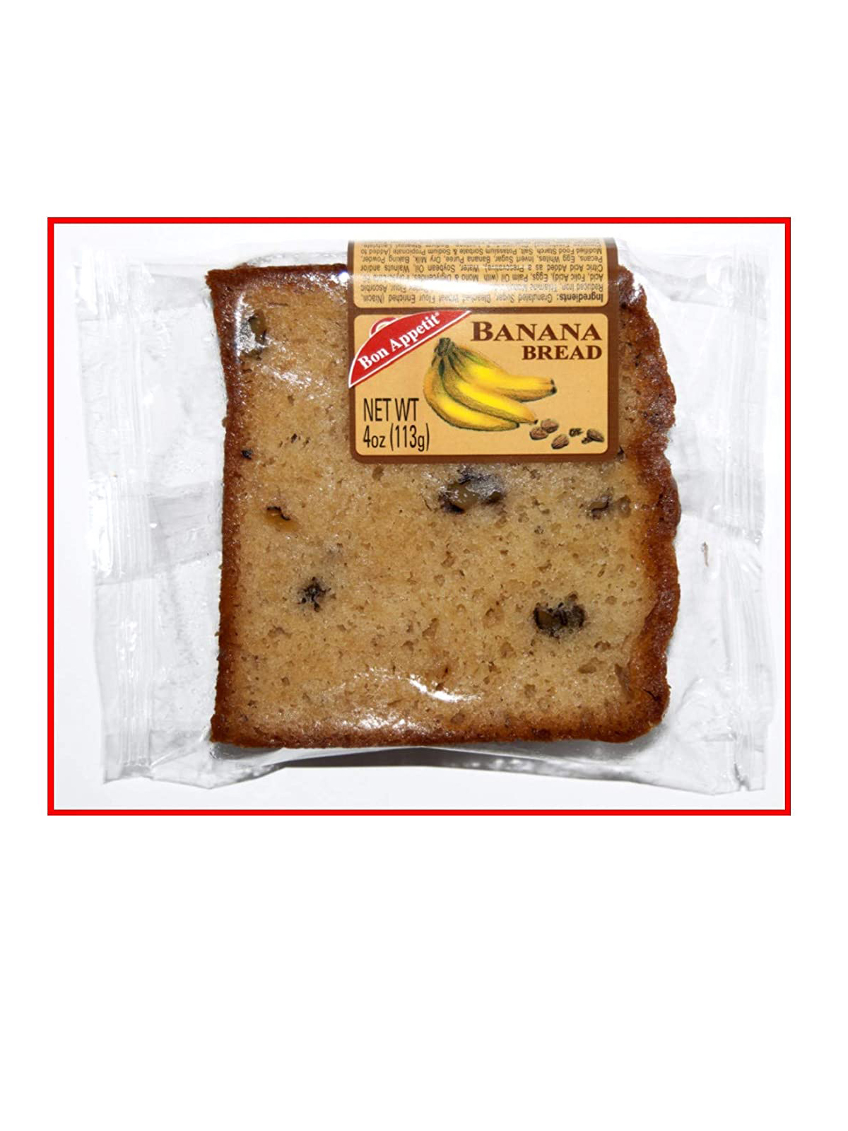 Order  Bon Appetite Banana Nut Cake  food online from Chevron Extramile store, Cupertino on bringmethat.com