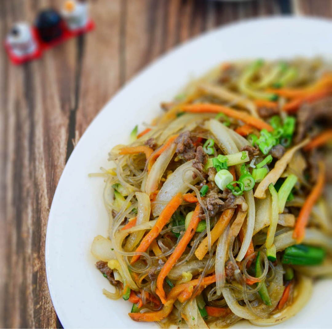 Order A3. Japchae food online from Asian Kitchen store, St. Louis on bringmethat.com