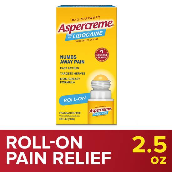 Order Aspercreme with Lidocaine (2.5 oz) food online from Rite Aid store, Truckee on bringmethat.com