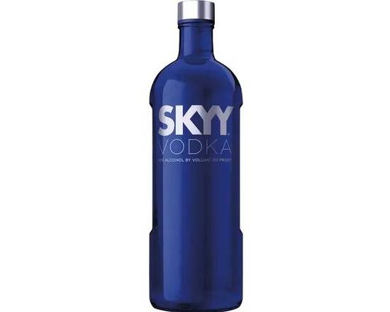 Order Skyy, 1.75L vodka (40.0% ABV) food online from VALU DISCOUNT LIQUOR #1 store, Houston on bringmethat.com