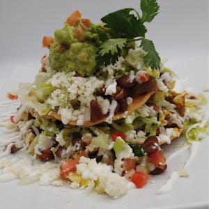 Order Tostada Salad food online from El Caballo Wraps store, Alameda on bringmethat.com