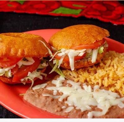Order Gorditas Plate food online from Cocina Mexican Express store, Las Cruces on bringmethat.com