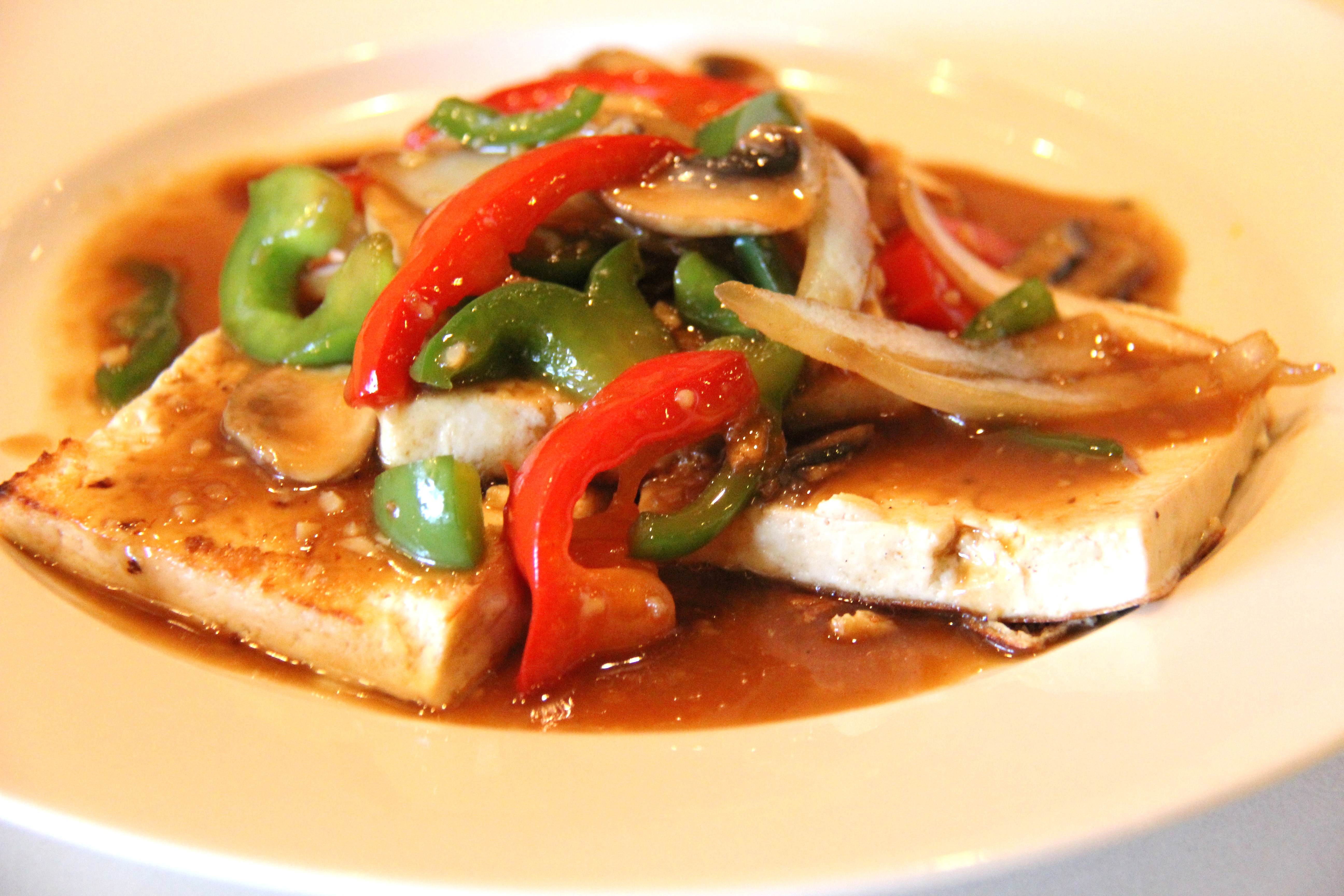 Order V5. Tofu Steak food online from S!!! Thai Food store, Temecula on bringmethat.com