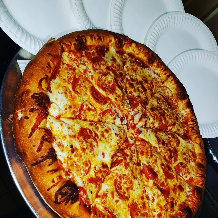 Order Cheese Pizza - Small 12'' food online from New York Pizza & Pasta store, Pleasanton on bringmethat.com