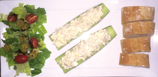 Order Tuna and Cucumber Plate food online from Nanny's store, Las Vegas on bringmethat.com